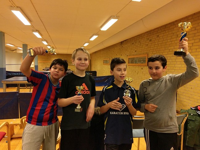 Prispall - Nissecupen 2016 Prispallen på Nissecupen 2016